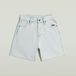 G-STAR Jett High Short Clean Edge Wmn Sun Faded Haboob Blue