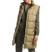 Superdry Dames Lange gewatteerde bodywarmer met capuchon