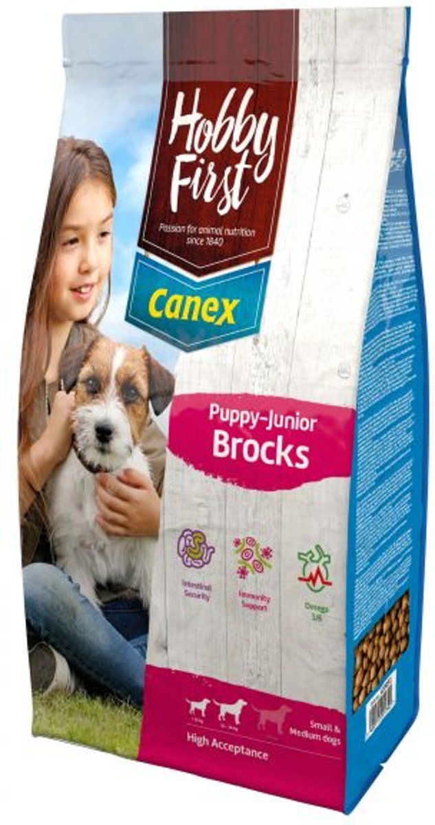 Hobbyfirst Canex Puppy/Junior Brockx Hondenvoer - 3 kg