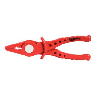 KS Tools geïsoleerde plastic platbektang, 180mm
