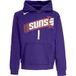 Phosun New Orchid NBA Club Hoodie No. 1 Devin Booker Sweat à capuche pour homme