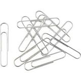Viking Paperclips 50 mm Zilver