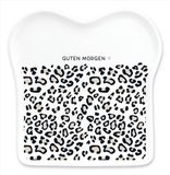 Grafik-Werkstatt Grafische Workshop Toastbord met de tekst Goedemorgen van porselein, wit