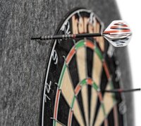 Karella dartbord catchring Ultimo - Grijs
