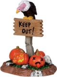 Lemax Keep Out! Halloween Résine multicolore 7.2 cm