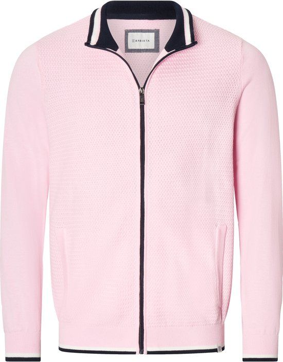 Babista heren Vest - 64/66 - roze - Plus Size