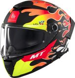 MT THUNDER 4 SV YAMANAKA mat rouge-orange-jaune XXL