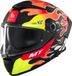 MT THUNDER 4 SV YAMANAKA mat rouge-orange-jaune XXL