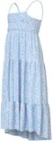 Name it Jurk Print Gebloemd Mouwloos Lang Ice Water1 Polyester/Elastaan Kinderen 152