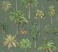 A.S. Création Vliesbehang Botanisch Palmboom Groen Beige Bruin Geel 10,05m x 0,53m