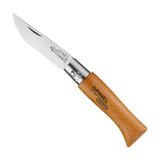 Opinel Zakmes mes maat 3 carbon lemmet zonder borgring