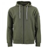 Peak Mountain Katoenen sweatshirt met volledige rits French Terry - Kaki - L
