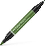 Faber-Castell Pitt Artist Pen Duo Marker 167 Permanent Olijf Groen