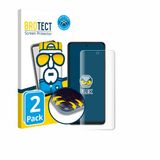 BROTECT - Screenprotector voor Huawei Enjoy 80 - Folie Beschermfolie transparant volledig dekking - 2 Stuks