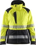 BLÅKLÄDER Blaklader 4436-1987 Dames Shelljack High Vis - High Vis Geel/Zwart - XS