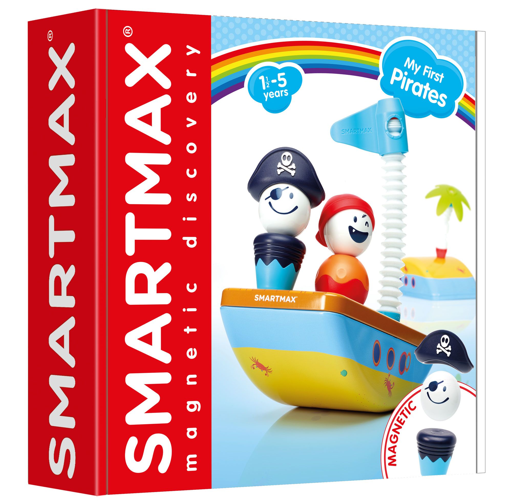 SmartMax My First Pirates Building Set - 10 Pieces - 1+ Years