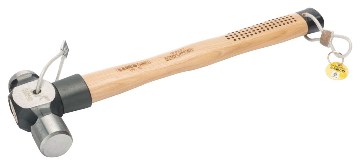 Bahco Bolbankhamer | met metalen draadlus | hickoryhouten greep | 450 g - TAH479-16