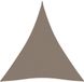 vidaXL - Zonnescherm - Driehoekig - 4x4x4 m - Oxford Stof - Taupe