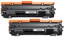 Merkloos HP LaserJet Pro Compatibele Tonercartridges (2 Zwart)