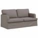 vidaXL Bank Taupe Stof 162 x 80 x 85 cm