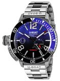 U-Boat Analoog herenhorloge kwarts met roestvrijstalen armband mid-39780, zilverkleurig, Armband