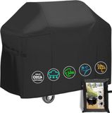 Merkloos Housse de barbecue 420D imperméable Heavy Duty - Tissu Oxford coupe-vent et résistant aux UV - Noir - 145 x 61 x 117 cm