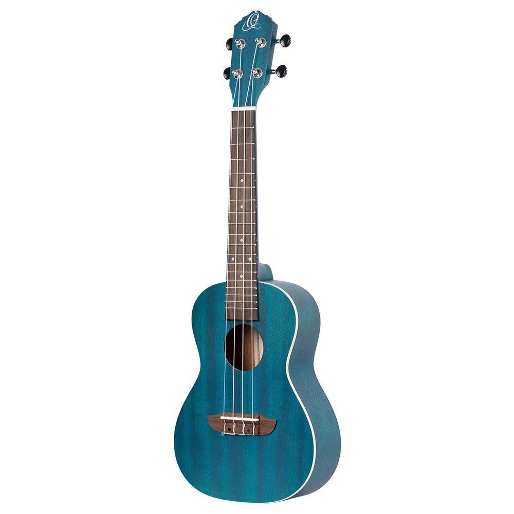 Ortega RUOCEAN-L Earth Series Concert Ukulele - Ocean Blue - Left-Handed