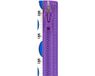 Opti Prym Ritssluiting Kunststof 6mm grof Deelbaar Donker Paars #183 35 cm