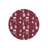 Questo Casa Ronde Digitale Bedrukte Muismat