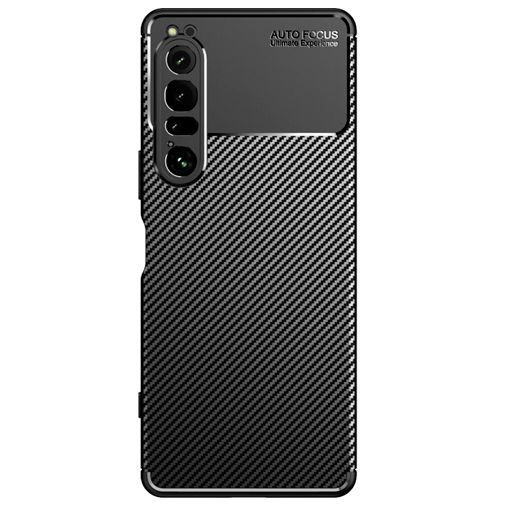 Just in Case Rugged TPU Back Cover Zwart Sony Xperia 1 IV