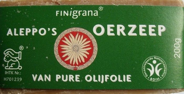 Aleppo Zeep Olijf en Water 200 gram - 8714248008804