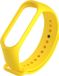 By Qubix Qubix - Xiaomi Mi Band 3/4/5/6/7 Bandje OneColor - Geel