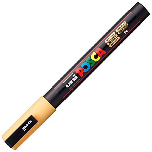 Posca PC-3M P4 abrikoos - Geel