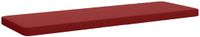 vidaXL - 1-delig - Coussin de banquette - VUGHT - 100% Polyester - Vin rouge