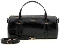 GUESS Taylor Mini Barrel Satchel Handtas Zwart