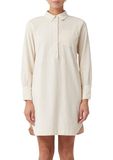 comma casual identity Blousejurk lichtbeige
