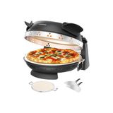 Kenwood My Pizzeria KP010.000BK Elektrische Pizzaoven, 1500W, 400°C – Zwart