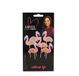 Amira powered by decocino - taarttopper flamingo 6-delig - roze