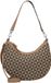 Gabor Schoudertas Meria Hobo Bag Printed Black Taupe