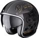 Scorpion Belfast Evo Carbon Zippy Jethelm - Zwart/Goud