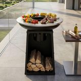 ASH Grill & Heat Vulcan L - Plancha BBQ - Zwart staal
