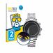 BROTECT - Screenprotector voor Omega Speedmaster Reduced (39 mm) - Folie Beschermfolie transparant volledig dekking - 2 Stuks