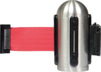 Securit® intrekbare wandhouder met rode riem