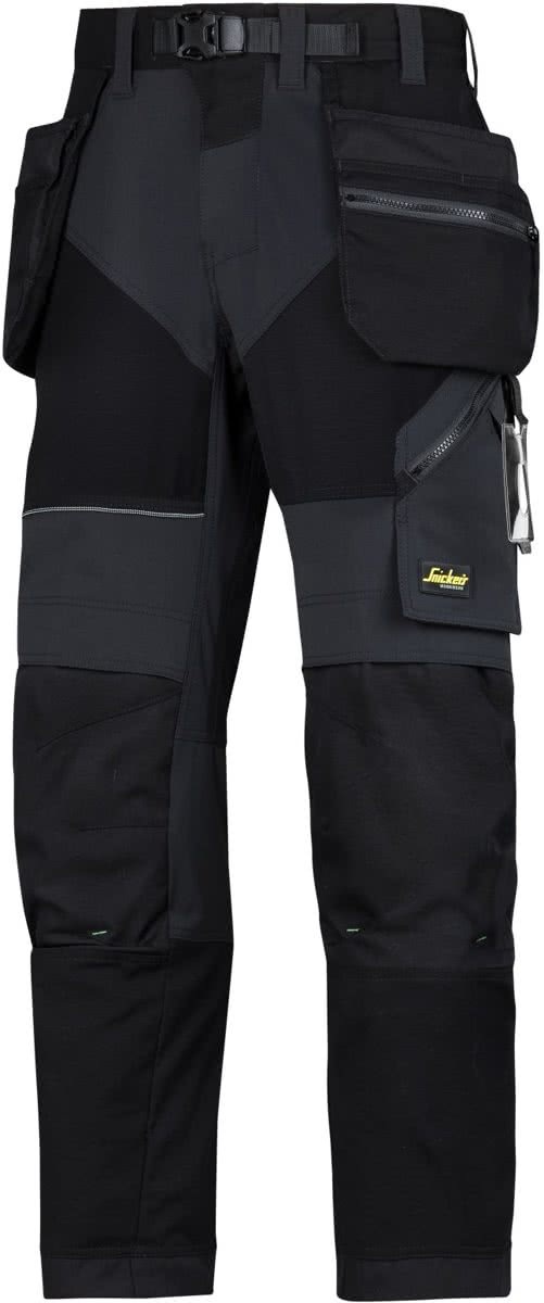 Snickers Workwear Snickers FlexiWork broek met holsterzak zwart maat S taille 48 W32