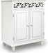 deuba Dressoir Jersey – 2 Deuren 2 planken kast 76x65x35cm - Landhuisstijl Wit
