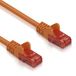 Allteq Cat 6 - U/UTP - Netwerkkabel - Patchkabel - Internetkabel - 10 Gbps - 25 meter - Oranje