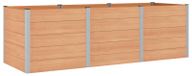vidaXL Verhoogde plantenbak, bruin, 300 x 100 x 91 cm, WPC en Aluminium