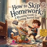 How to Skip Homework: A Funny Rhyming Tale About Silly Excuses and Honest Choices