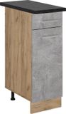 Vicco R-Line Keukenonderkast – 30 cm, WB Antraciet Beton