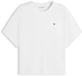 Tommy Hilfiger Dames T-shirt Katoen Korte Mouw XS Herfst/Winter 2026